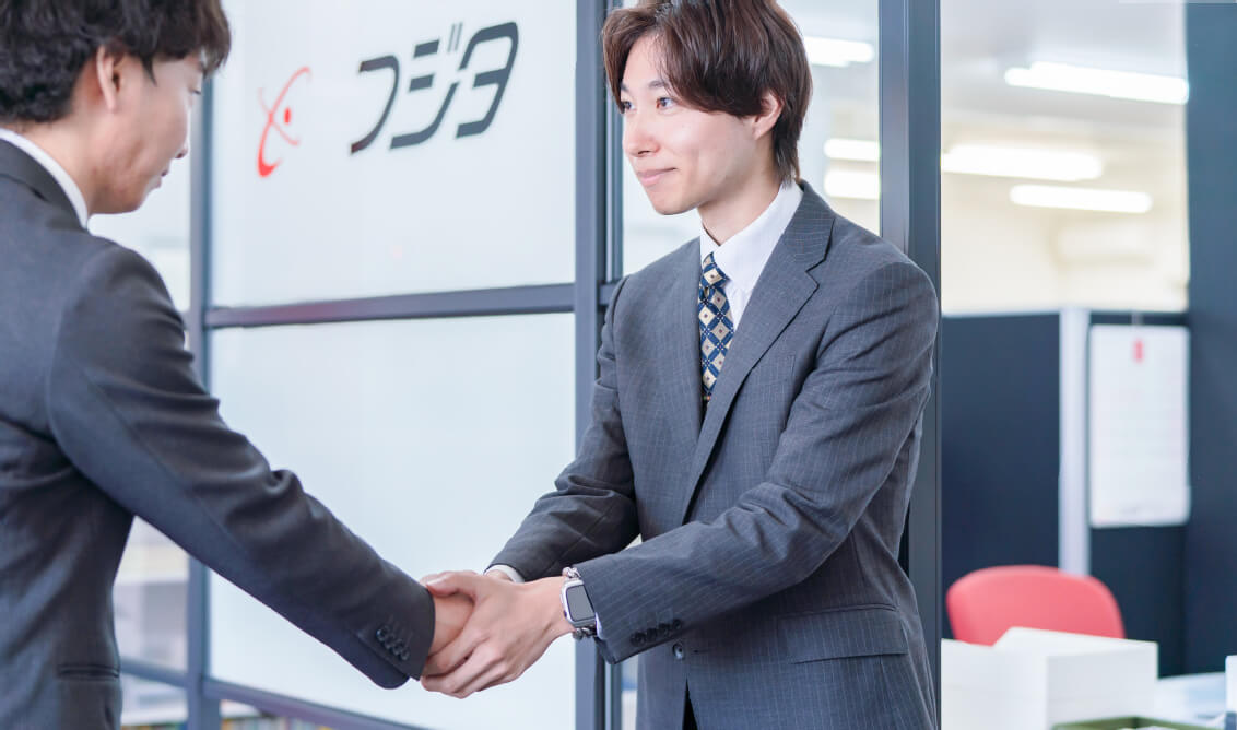 信頼が成果に代わる営業。地域に貢献できる商社の仕事。